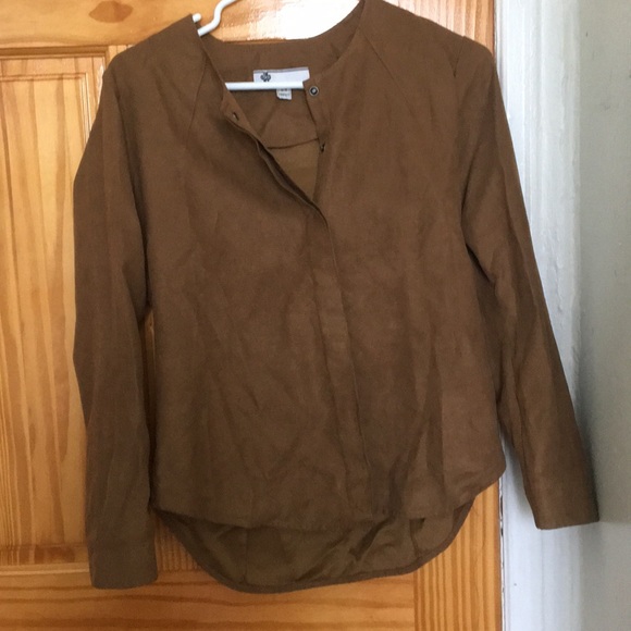 IGWT suede button up - Picture 3 of 4